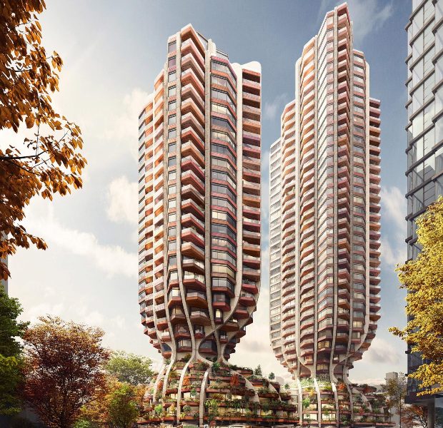 Sepasang Apartemen Berbentuk Unik Bakal Menghiasi Langit Vancouver