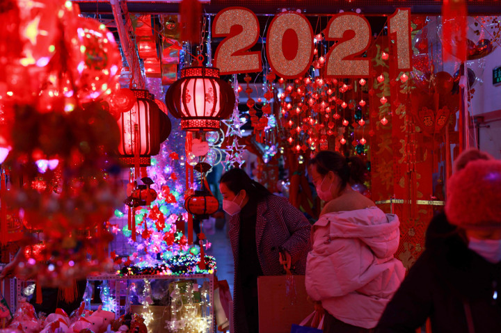 Semarak Menyambut Imlek 2021 di Sejumlah Negara