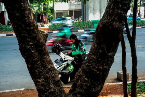 Kena Hipnotis saat Beli Bubur, Motor Ojol Raib