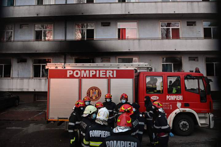 Menyedihkan! Kebakaran Landa RS Covid-19 di Rumania, Empat Pasien Meninggal Dunia