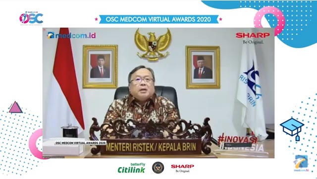 Menristek Harap Penerima Beasiswa OSC Getol Lahirkan Inovasi