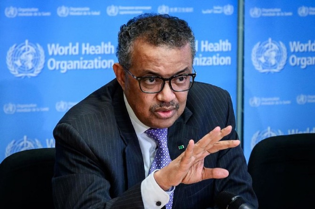 Dirjen WHO Tedros Adhanom Ghebreyesus. (AFP)