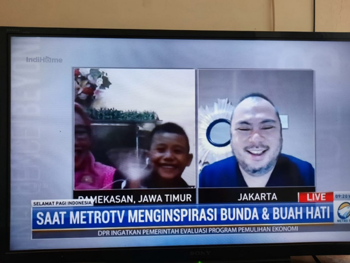 Ini Wujud Batik Elang Karya Siswa SD Pamekasan yang Buat Haru CEO Media Group