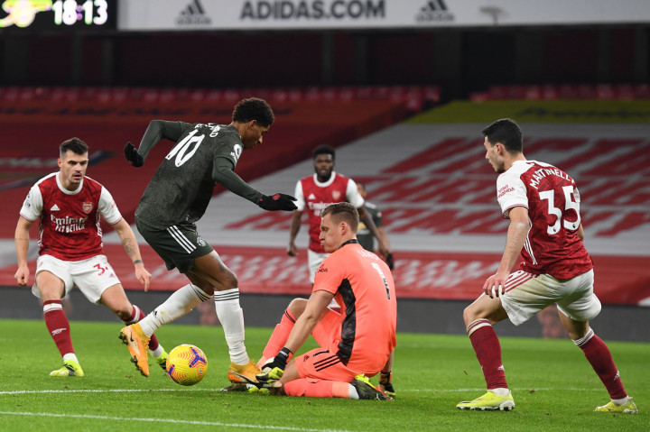 Liga Inggris: Arsenal Vs MU Berakhir Imbang Tanpa Gol