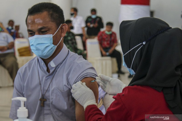 1.234 di Mimika Sudah Vaksin Covid-19