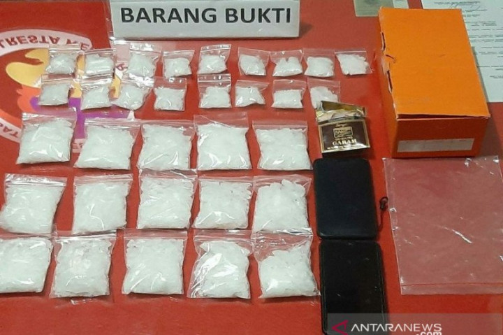 Pengedar 1 Kg Sabu Ditangkap di Kendari