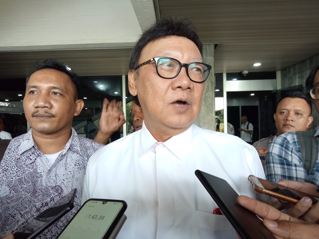Menteri Pemberdayaan Aparatur dan Reformasi Birokrasi (Menteri PANRB) Tjahjo Kumolo. Medcom.id/Siti Yona Hukmana