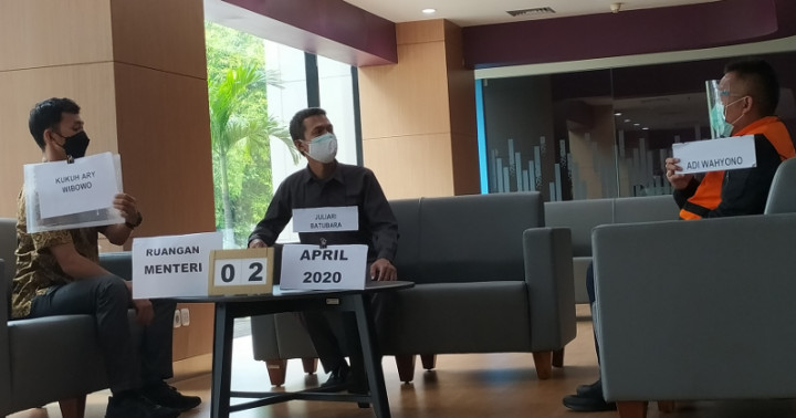 Alasan KPK Pakai Peran Pengganti Juliari saat Rekonstruksi