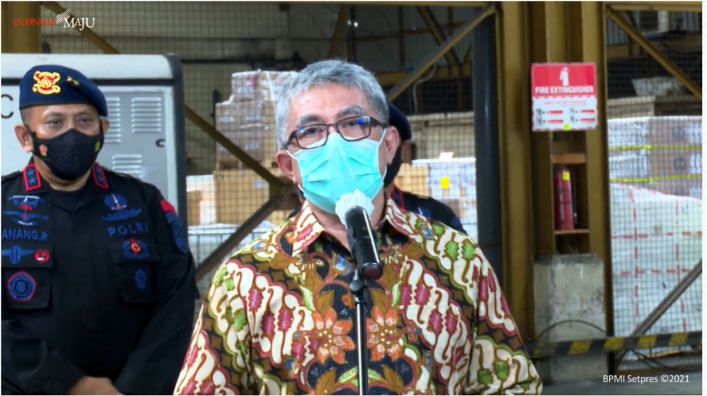 Sekretaris Jenderal Kemenkes, Oscar Primadi. Dok. Sekretariat Presiden