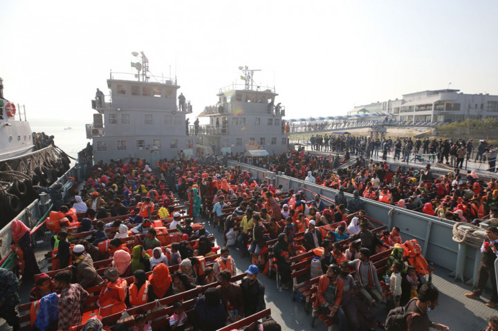 Pengungsi Rohingya Bahagia Melihat Aung San Suu Kyi Ditahan