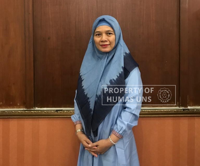 Dosen Program Studi (Prodi) Pendidikan Geografi Fakultas Keguruan dan Ilmu Pendidikan (FKIP) UNS Surakarta, Rita Noviani. Dok Humas UNS.