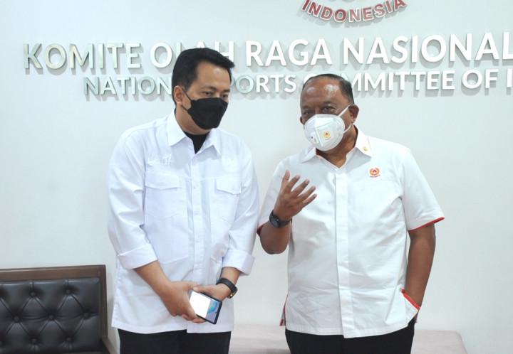 LPDUK dan KONI Pusat Jajaki Kerja Sama Pengelolaan Dana Komersil PON Papua