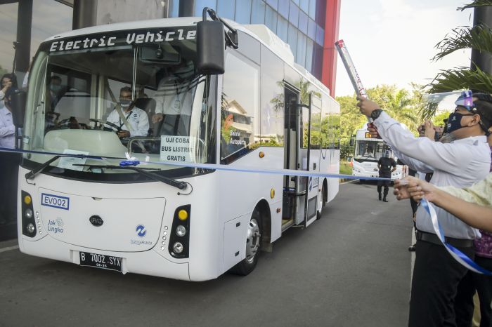 Indonesia Siap Produksi 1.200 Bus Listrik per Tahun