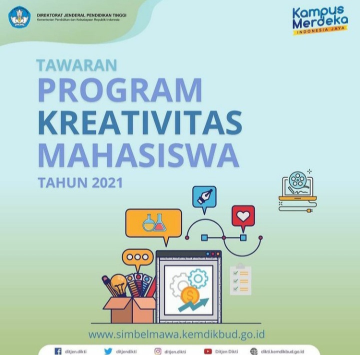 Jangan Ketinggalan, Ini Jadwal Program Kreativitas Mahasiswa 2021