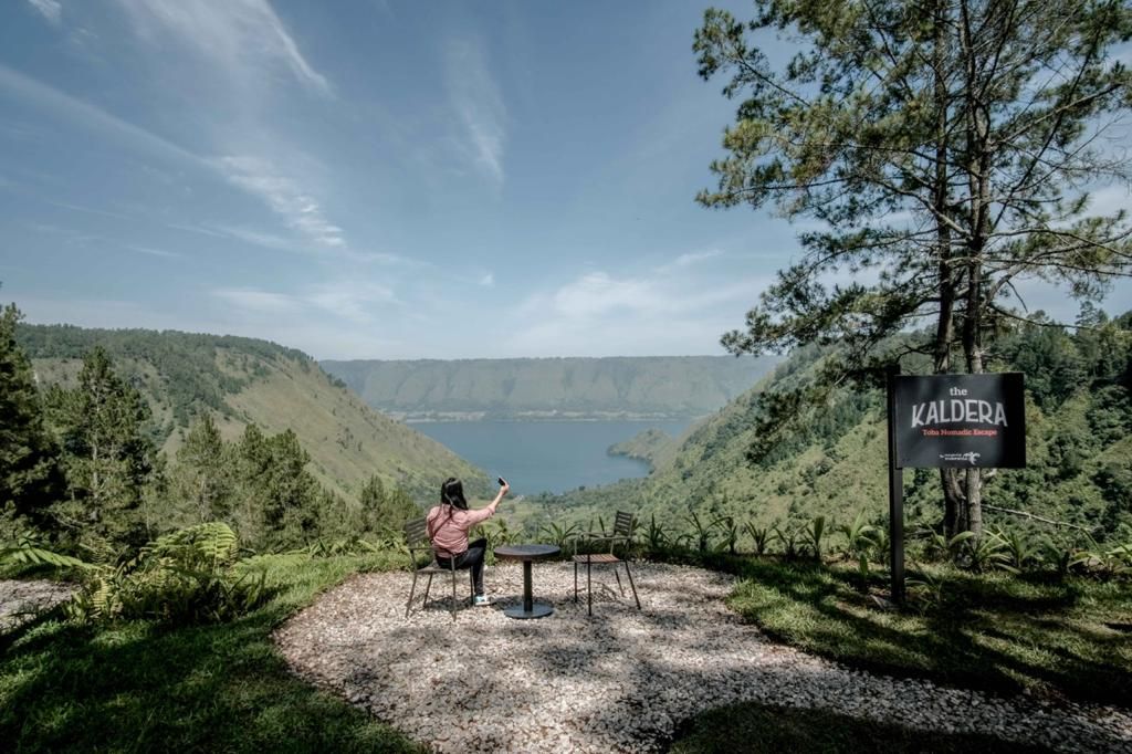 Geopark Kaldera Toba, Sumatra Utara.(Foto: Kemenparekraf)