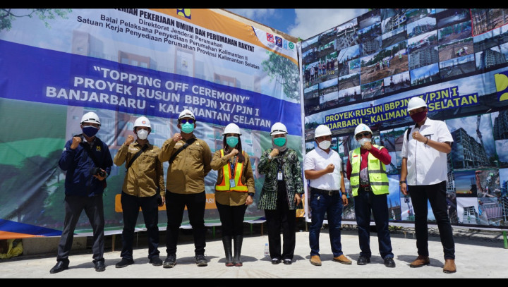 Kementerian PUPR Bangun Rusun Senilai Rp73,72 Miliar di Kalsel