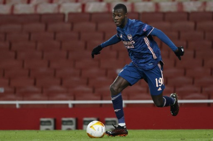 Harapan Arteta kepada Nicolas Pepe