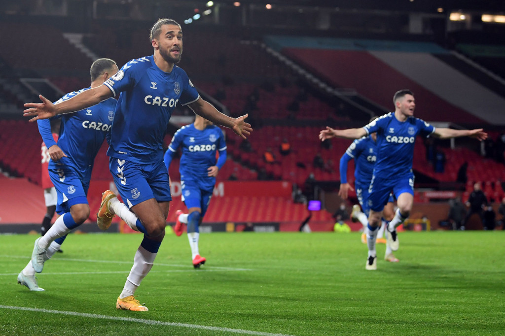 Liga Inggris: Drama Everton Imbangi MU 3-3