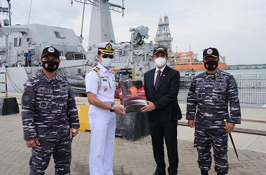 Dubes RI Lepas Keberangkatan KRI Bung Tomo-357 dari Sri Lanka