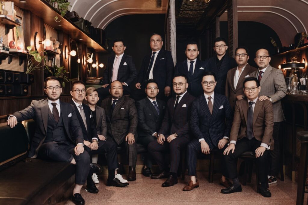 Keluarga besar Wong Hang Tailor (Foto: dok. pribadi)