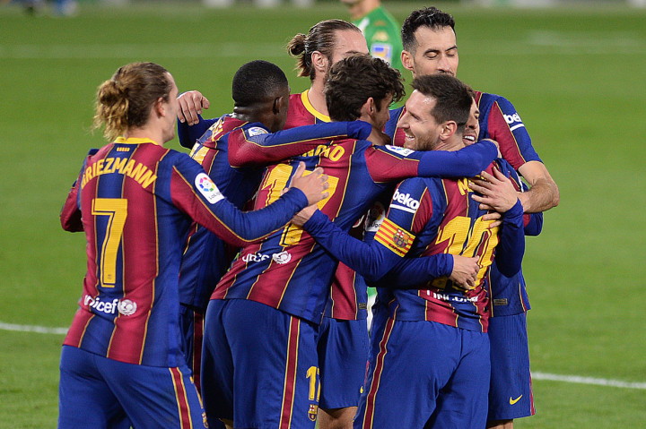 Liga Spanyol: Barcelona Tekuk Real Betis 3-2