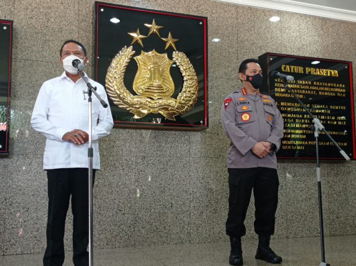 Menpora Temui Kapolri Bahas Perizinan Liga 1 dan 2