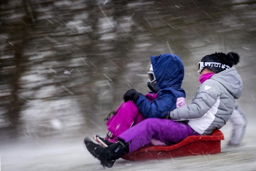 Hadapi Badai Salju Parah, Belanda Terapkan 'Kode Merah'