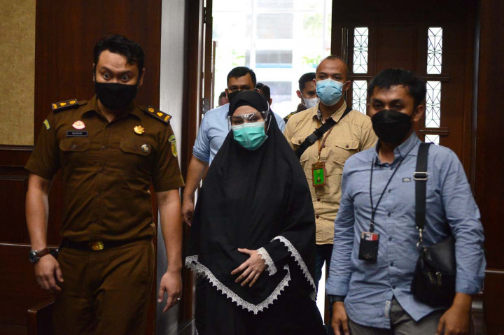 Jaksa Pinangki Divonis 10 Tahun Bui