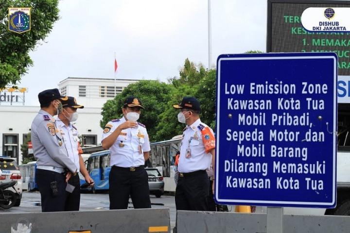 Kawasan Kota Tua Kini Bebas Kendaraan Bermotor