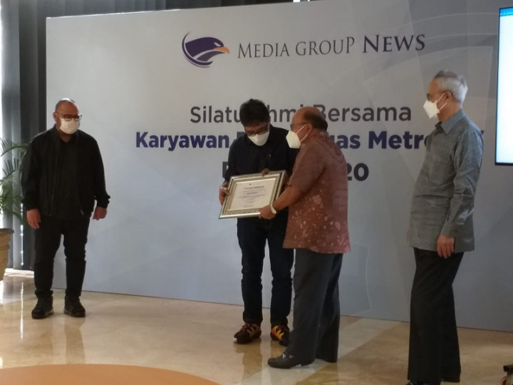 13 Karyawan Metro TV Purnatugas Mendapat Apresiasi dari Media Group News
