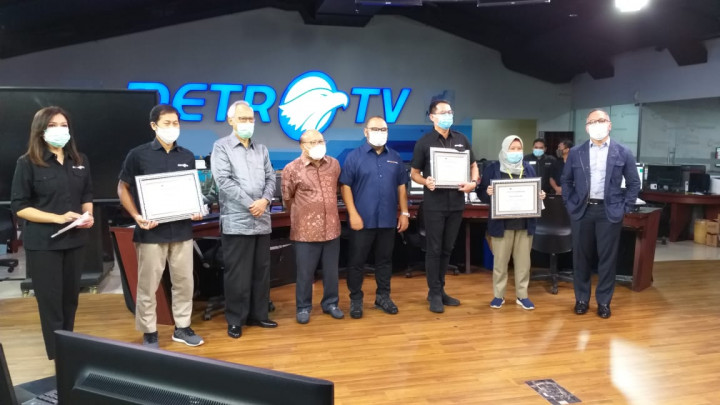 4 Karyawan Metro TV Berprestasi Dapat Peluang Kembangkan Profesi