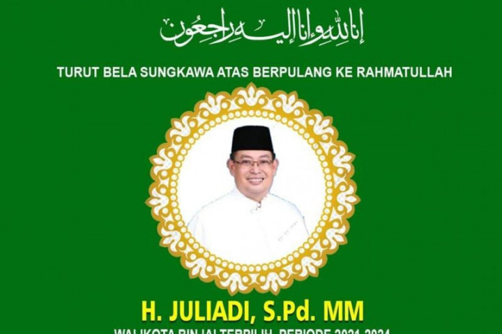 Wali Kota Terpilih Binjai Wafat Terkena Covid-19