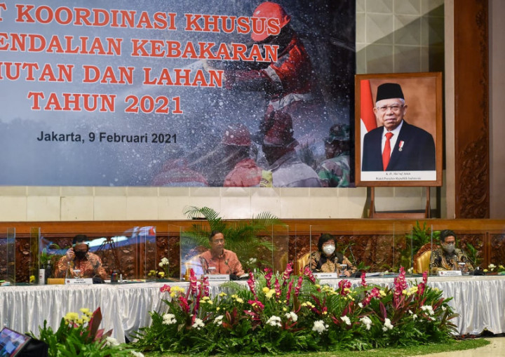 Mahfud Sebut Tak Ada <i>Transboundary Haze </i> Asap Karhutla Selama 2020