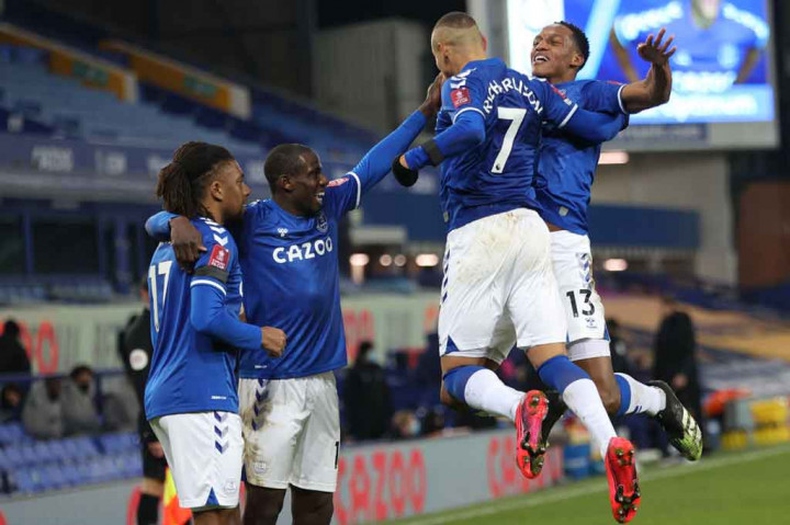 Piala FA: Everton Singkirkan Tottenham Lewat Babak Tambahan Waktu