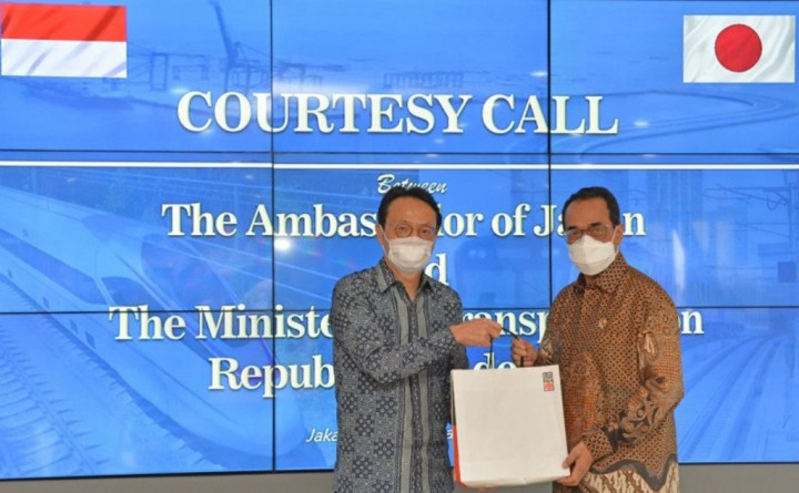 Menhub-Dubes Jepang Bahas Peluang Kerja Sama Transportasi