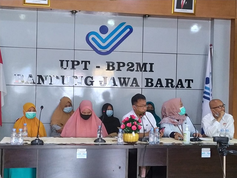  Badan Perlindungan Pekerja Migran Indonesia (BP2MI) Bandung menggagalkan upaya ilegal penempatan calon pekerja migran ke Dubai 