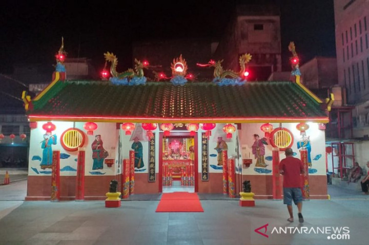 Kelenteng Hok Tek Che Tanjung Pandan Batasi Jumlah Tamu
