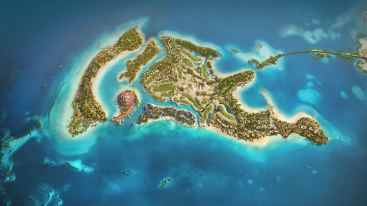 Coral Bloom, Resor Mewah Arab Saudi Berbentuk Lumba-Lumba