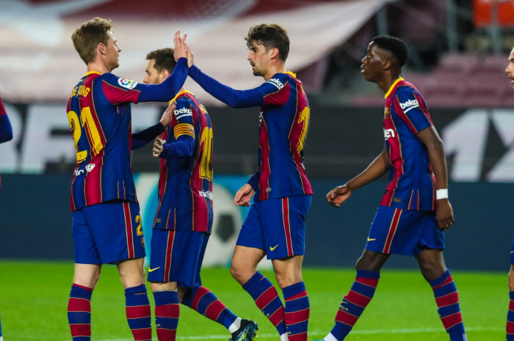 Barcelona vs Alaves: Messi dan Trincao Menangkan Barca