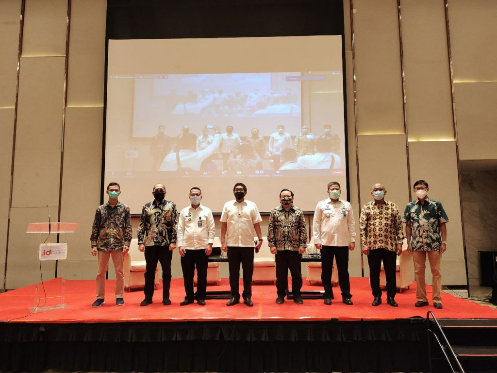 Penandatanganan kerja sama PANDI dan DJKI