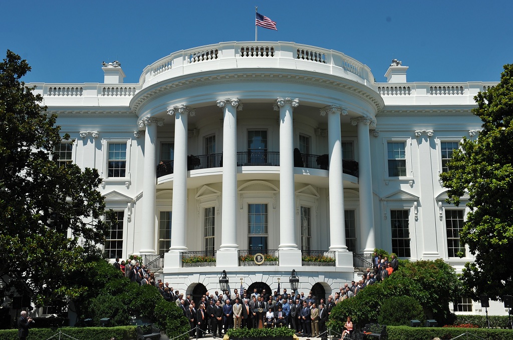 Gedung Putih di Washington DC, Amerika Serikat. (AFP)