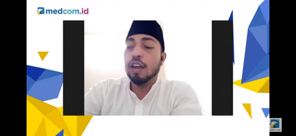 Ketua Cyber Indonesia Husin Alwi. Medcom.id/Candra Yuri Nuralam