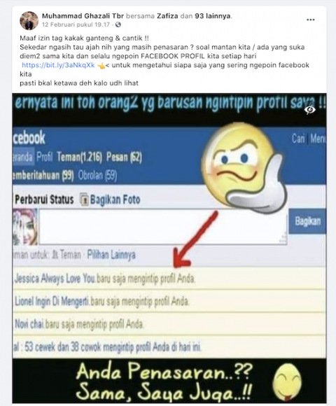 Cara agar status facebook jadi viral