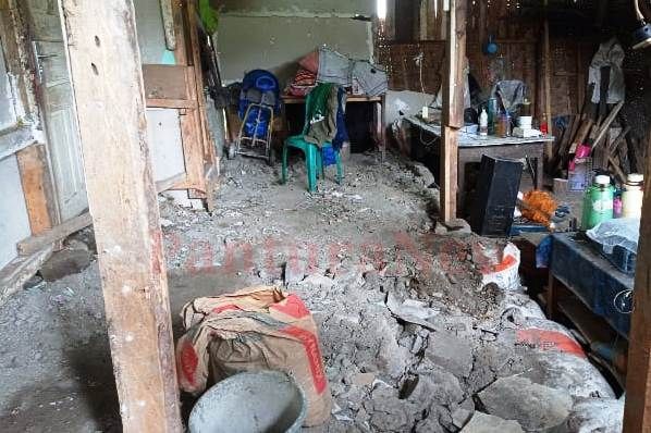 Tanah Bergerak di Brebes, Rumah dan Bendung Jebol