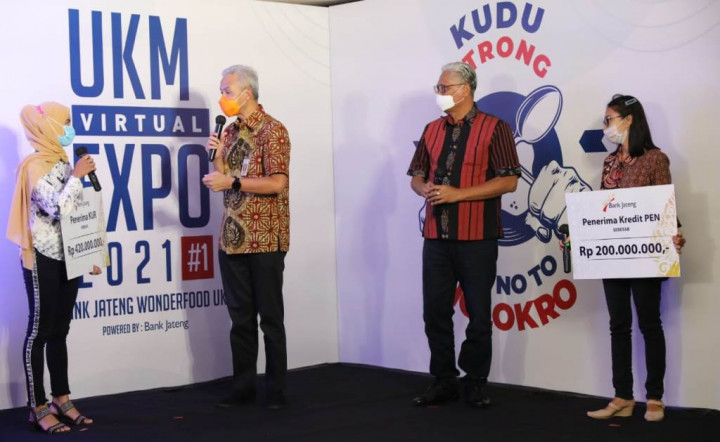 Dukung  UKM Virtual Expo 2021, Bank Jateng Sediakan Program Unggulan
