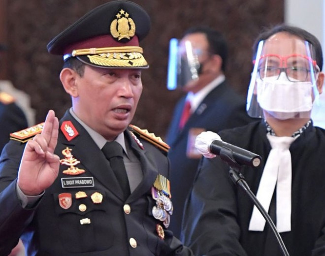 Kapolri Jenderal Listyo Sigit Prabowo/Dok BPMI Setpres