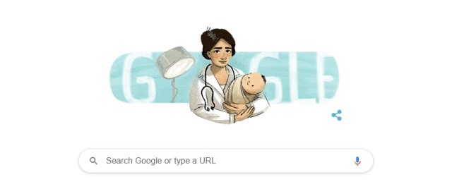 Mengenal Marie Thomas, dokter wanita yang tampak di Google Doodle hari ini. (Foto: Dok. Google.com)