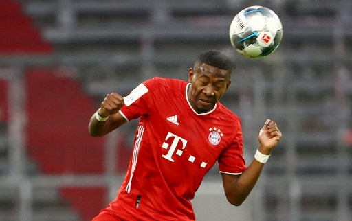 David Alaba. (Kai PFAFFENBACH / POOL / AFP)