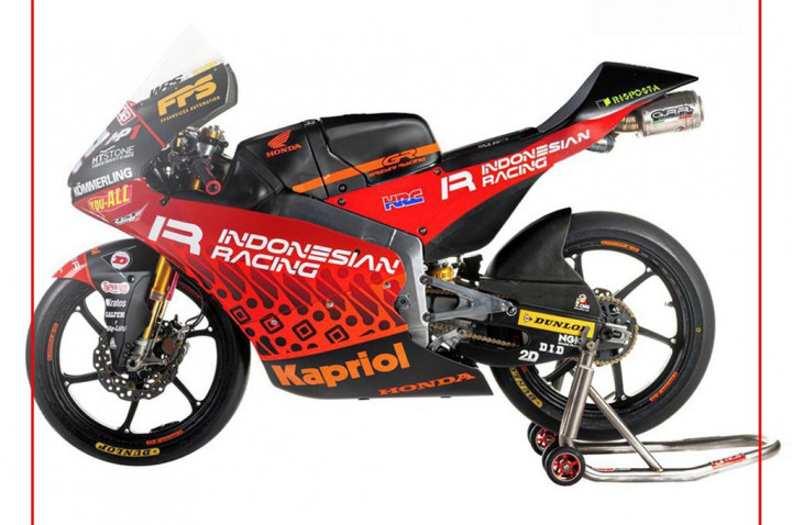 Tim Balap Moto3 Ini Pakai Livery Batik