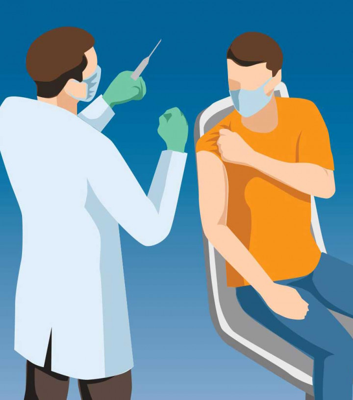 Vaksinasi Tahap Kedua bagi Pekerja Publik dan Manula